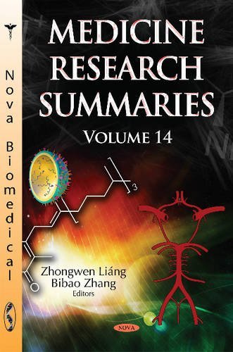 Medicine Research Summaries (with Biographical Sketches) by Zhongwen Liang (2015-06-01)