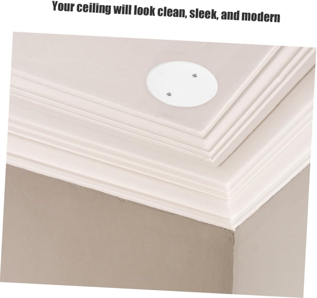 60pcs Octagonal Cover Plate Ceiling Wiring Application Electrical Outlet Cover Ceiling Box Plate Practical Wire Panel