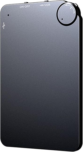 Henniu K2 Gravador de Voz Ultrafino Leitor de MP3 Portátil 16GB Gravador Ativado por Voz Mini Gravador de Áudio de Som Digital Profissional Ditafone Preto
