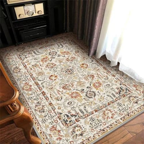 Tapis design salon chambre imprimé végétal multicolore 180X250CM - 2