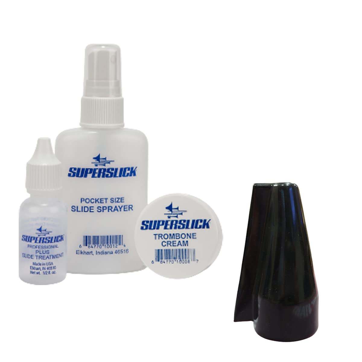 Starving Students Music Supplies - Advanced Trombone Care Kit | Smooth Slide Action | Pocket Sized Sprayer | Durable Vinyl Mouthpiece Pouch | Proudly Made in the USA