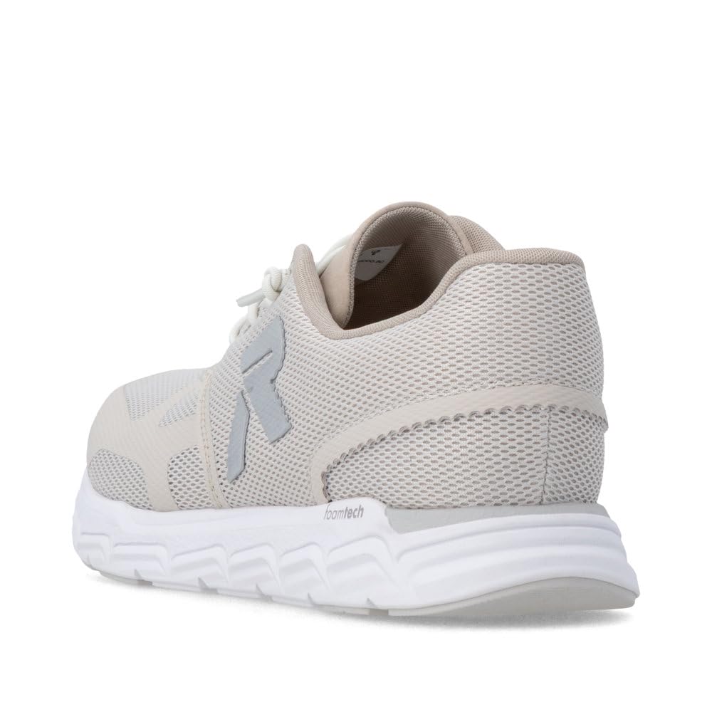 Rieker Damen Sneaker Low-Top M9000-60 Weite Normal Schnuerer Synthetik Marble/Marble/Ginger / 39 EU – Bild 5