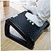 Office Foot Rest Adjustable Height Non-Slip, Ergonomic Under Desk Foot Rest with Roller Massager, Nursing Stool for Home Office Pressure Relief..