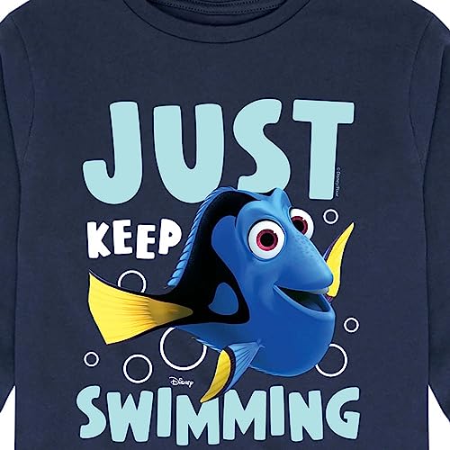 Disney Finding Nemo - Just Keep Swimming - Toddler and Youth Long Sleeve Graphic T-Shirt3