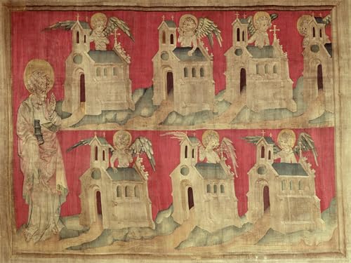 Decoración de hogar con lienzos famosos le Sette Chiese de 60x90cm