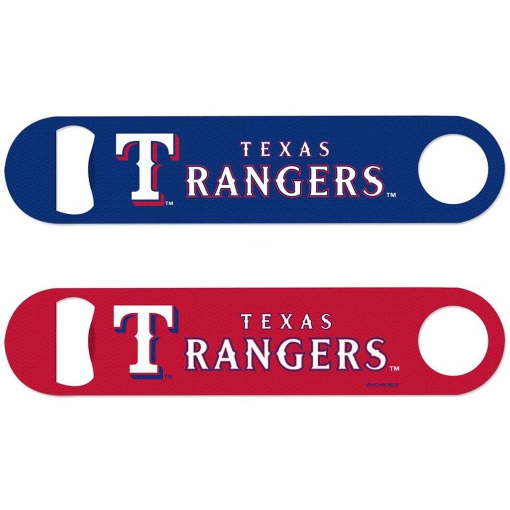 Décapsuleur en métal Texas Rangers solide pour ouvrir sans forcer