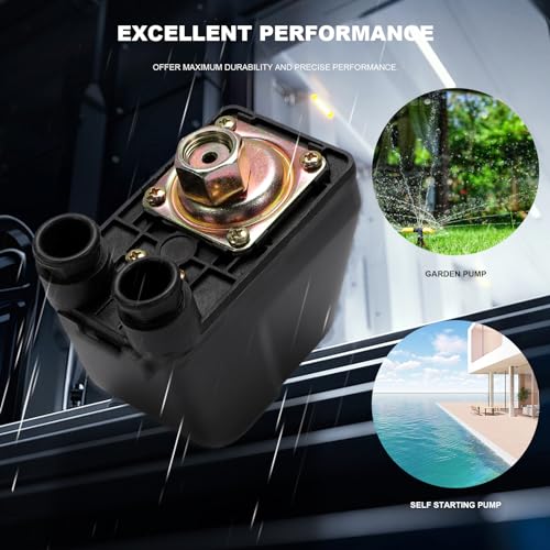 Pressostat de pompe à eau pour stabiliser la pression de douche et d'arrosage - 8