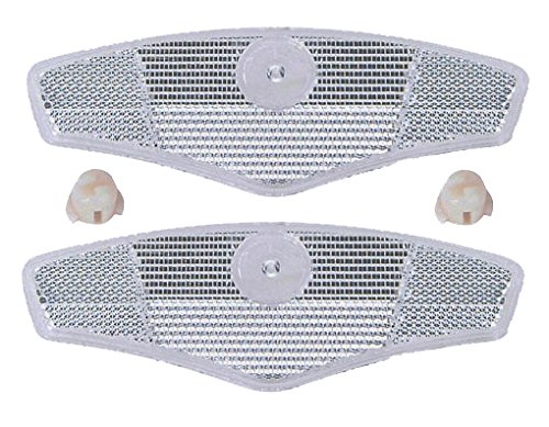 Alta 2 PC - Bike Wheel Reflector Set, Clear