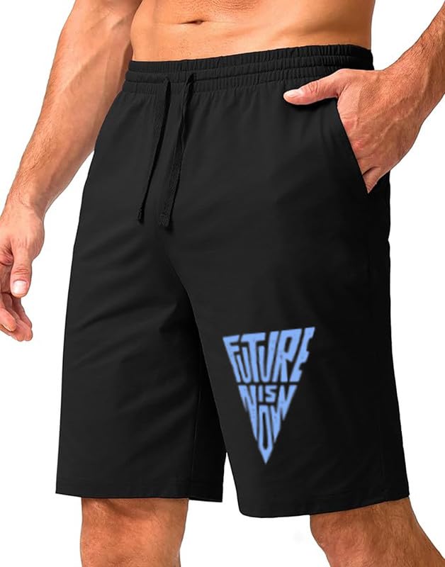 Image of hotfits Stylish Men's Cotton Shorts D Multicolored, Lightweight, Breathable, Casual Summer Lounge, Gym, Athletic, Workout, Beach & Travel Shorts for Men