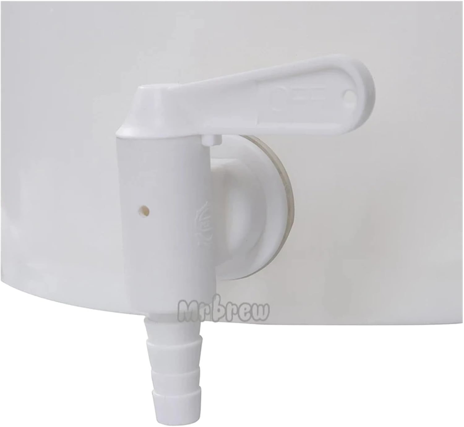 Brewing Accessories 2pcs/ Brew Bottle Bucket Spigot,Fermenter Wine Keg Tap, Faucet for Homebrewing Plastic Bar DIY Tools Beer Dispenser Brewing Accessories(White)