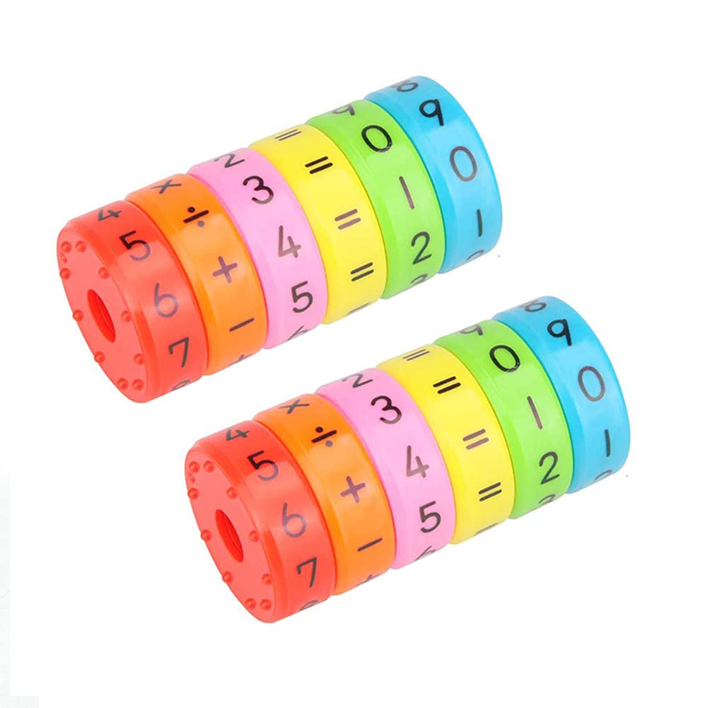 Magnetisches arithmetisches Lernspielzeug Mathe-Spiele Mathematische Ressourcen Kinder Zahlenspiele Nummernblöcke Magnetspielzeug für Kinder Kindergeschenke