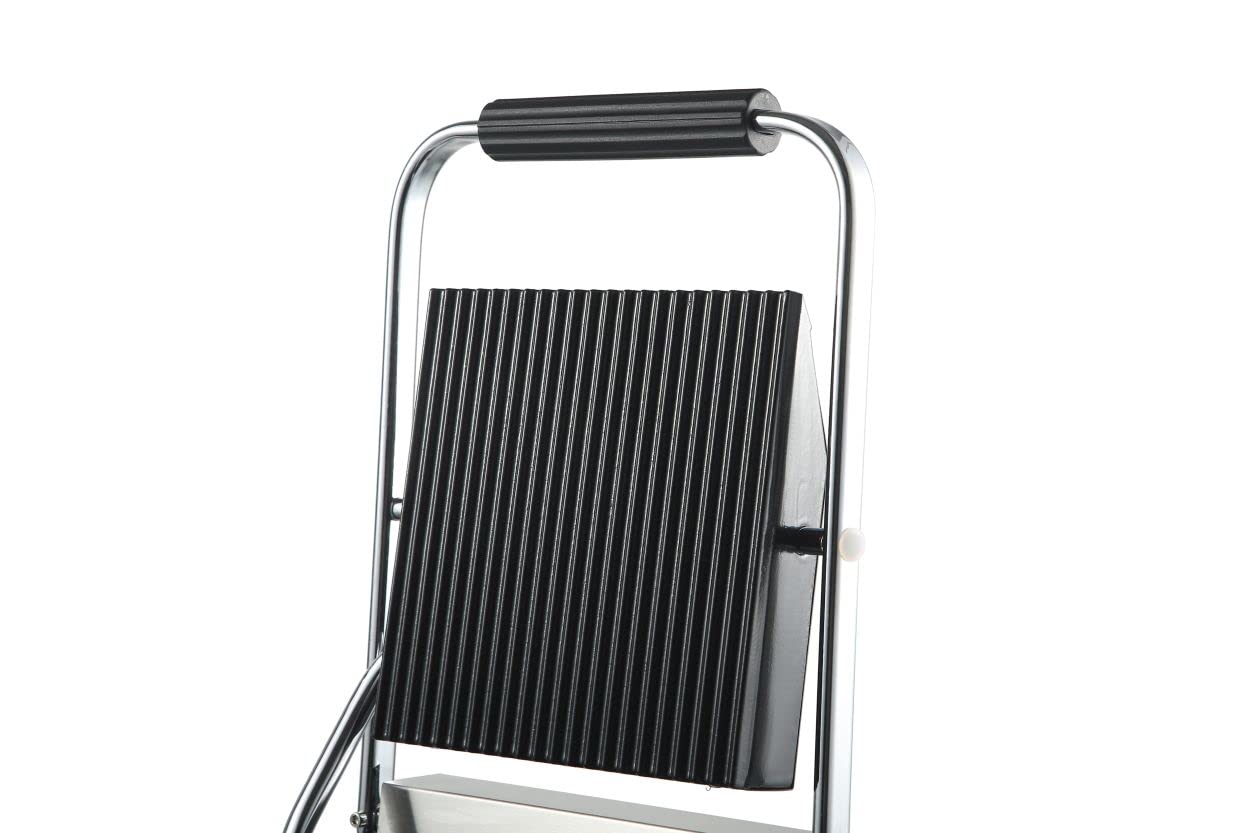 Paninitoast,Sandwichtoaster mit geriffelter Gusseisenplatte Paninigrill