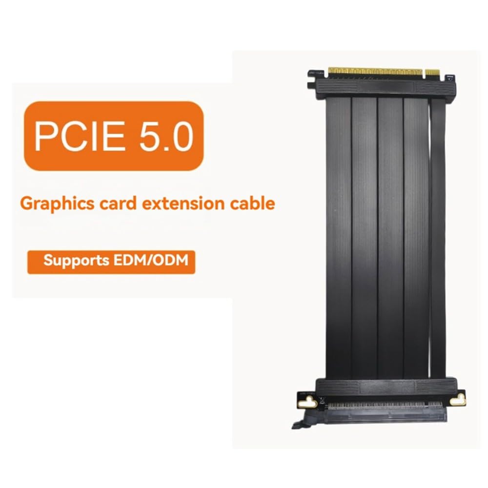 estensione PCIe 5.0 X16 per GPU, montaggio verticale 25cm