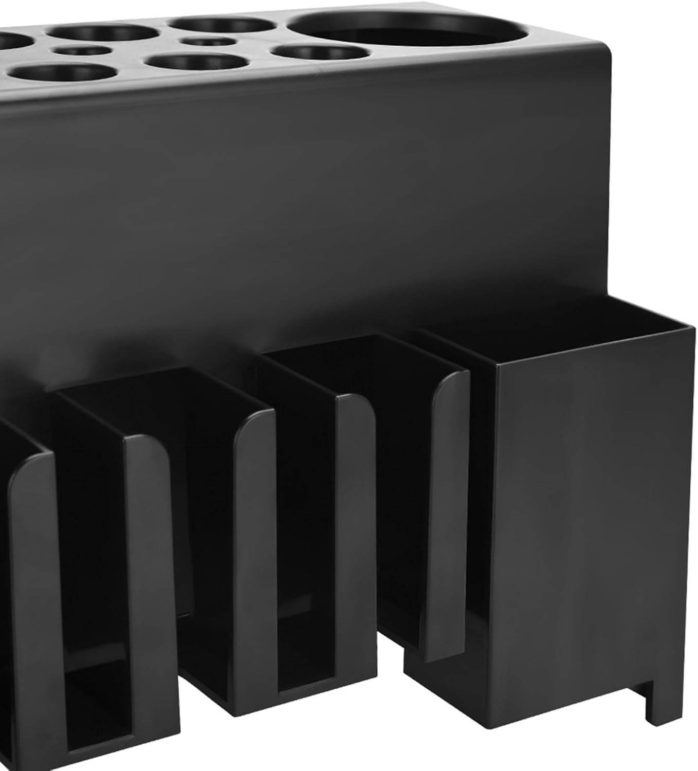 Salon Scissors Storage Multi Slot Rack Tool Holder Easy Assembly For Barbershops Scissors Holder