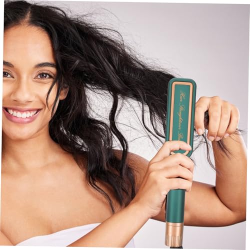 Plancha para el cabello WOONEKY de doble voltaje, portátil e inalámbrica, para uso en cabello mojado y seco, con placas de cerámica y temperatura ajustable miniatura 6