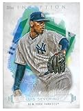 Luis Severino baseball card (New York Yankees) 2019 Topps Inception #67 Thick