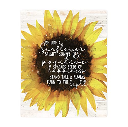 Be Like A Sunflower Quote Amazon.com: "Be Like A Sunflower-Bright, Happy & Positive" Inspirational  Quotes Wall Art -8 X 10" Floral Typographic Picture Print-Ready To Frame.  Motivational Home-Office-School-Happiness Decor. Great Gift! : Handmade  Products