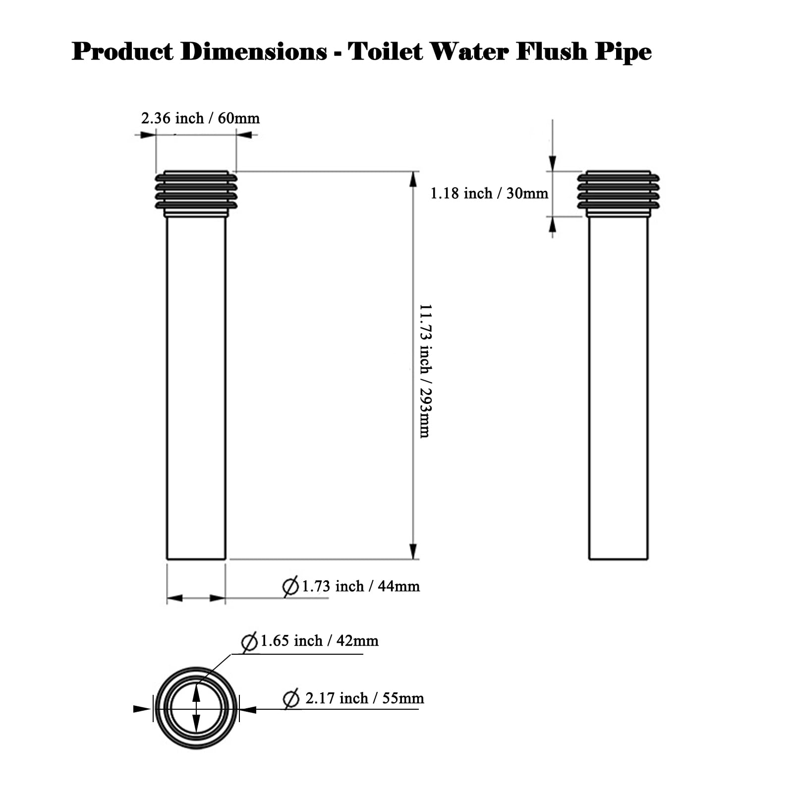 Mecanismo De Descarga De Cisterna De Inodoro Eficiente 20 Cm | Envío Gratis
