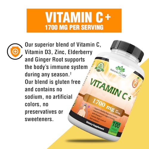 Naturalife Labs A Higher Standard LE Vitamin C 1,700 Mg With Vitamin D3 thumb #3