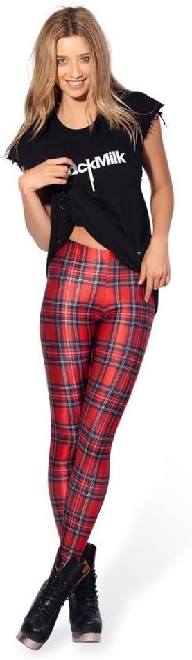 Sister Amy Girl 3D Printed Geometric Figures Ankle Elastic Tights Legging