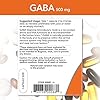 NOW Supplements, GABA (Gamma-Aminobutyric Acid) 500 mg + B-6, Natural Neurotransmitter*, 200 Veg Capsules