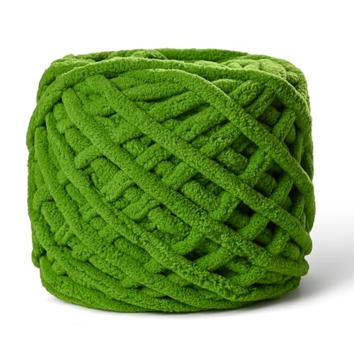 Plush Chenille Chunky Yarn 100g (49.2yd) - Fluffy Velvet Yarn