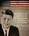 Produktbild John F Kennedy Zitat  Ask not what your country can do Kunstdruck, 28 x 35 cm, ungerahmt