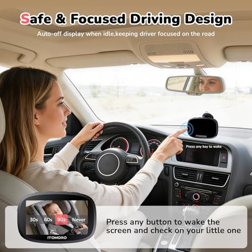 Itomoro Wireless Dual Baby Car Camera — best baby car camera wireless Image 4