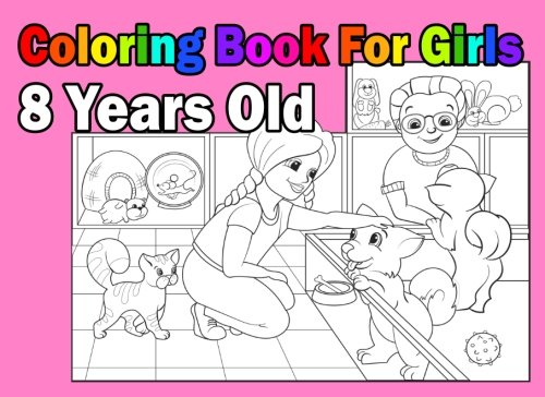Coloring Book For Girls 8 Years Old