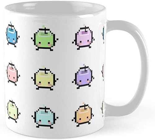 Miniatura 1 de Stardew Valley - Taza de café pastel Junimos de 11 onzas, tazas de té de cerámica, color blanco
