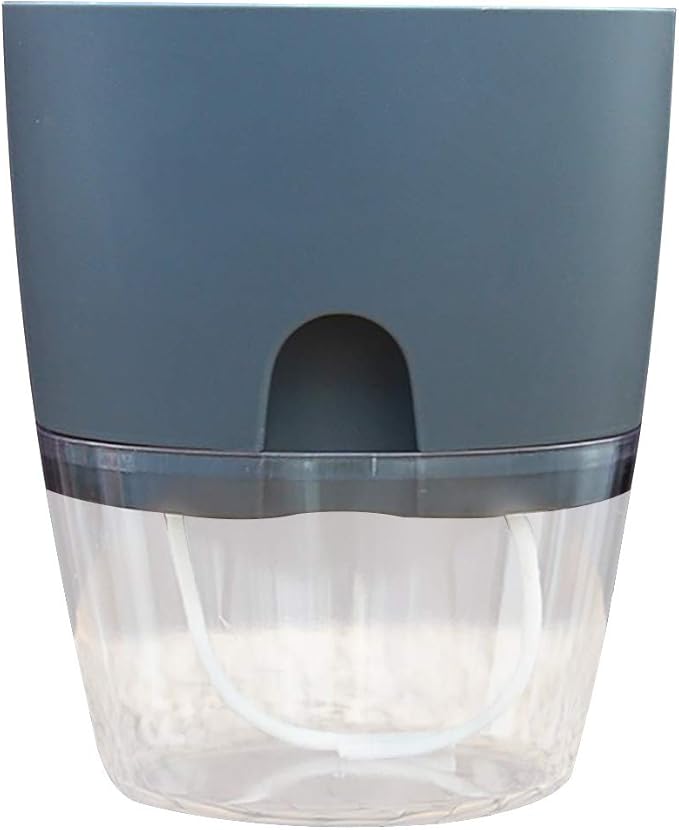 URSING Lazy Flower Self Watering Pots for Orchids in Transparent