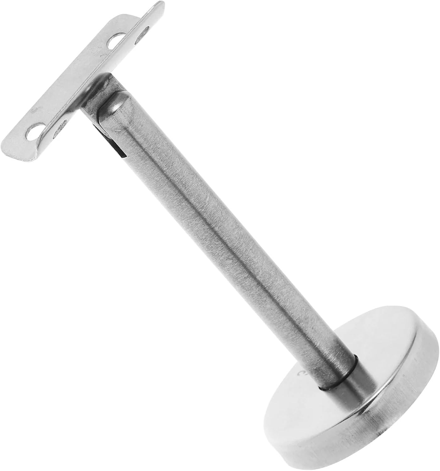 Handrail Bracket 6pcs Stainless Steel 304 Handrail Bracket Wall Mounted Durable Straight Fitting for Stairways, Home or Office Stair Support