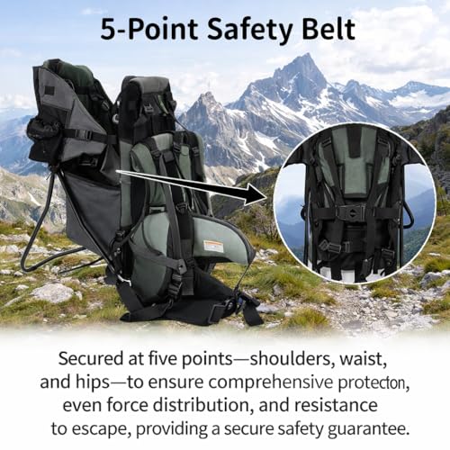 Baby Carrier Backpack Foldable Frame