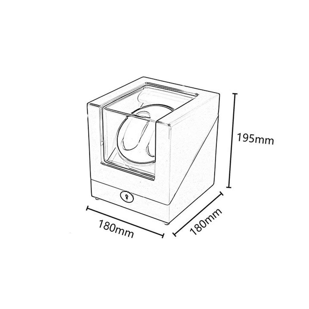 FENOKD Watch Winders Watch Winder Boxes Single-Position Motor Box Winding Hine Carbon Fiber Motor Box Carbon Fiber Watch Winder Watch Box