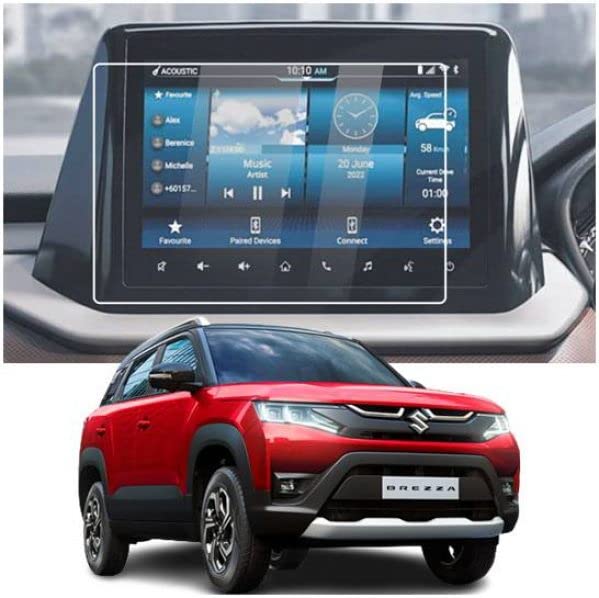 ARMOUR GUARDS Navigation System Touch Screen Guard Compatible with MARUTI BREEZA 2022 (FACELIFT) (9 Inch) (Transparent) (B0B7DYL6PJ) Amazon Price History, Amazon Price Tracker