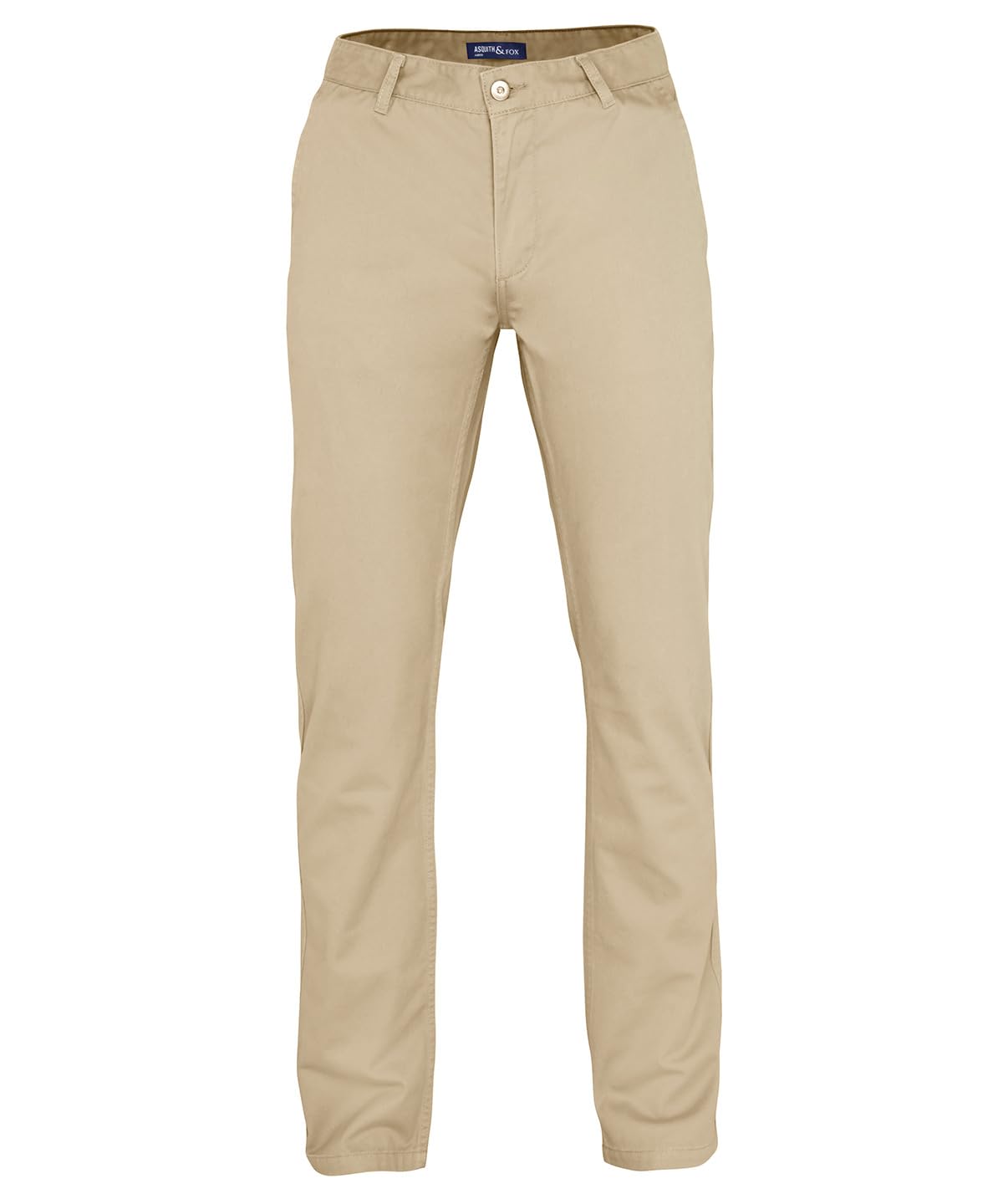 Mens Chino Trousers by Asquith and Fox - Royal - 38 Long