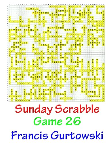 Sunday Scrabble Game 26