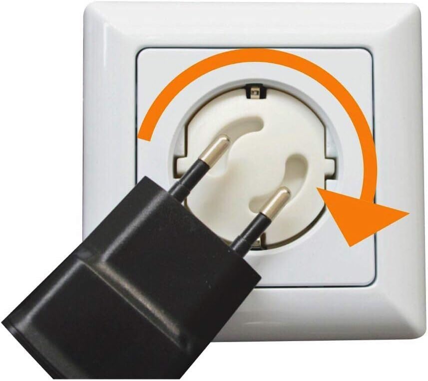 AEE® 24 Adet Bebek Priz Koruyucu Kilidi Kapağı Güvenlik Emniyet Seti Fiş Kapağı - Görsel 7