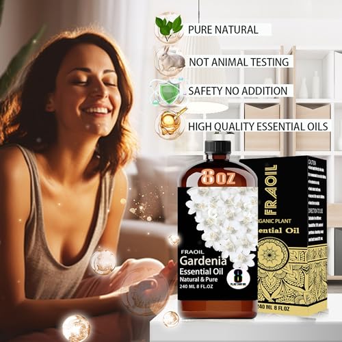 Aceite Esencial de Gardenia 8 Fl Oz y Coco 4 Fl Oz miniatura 4