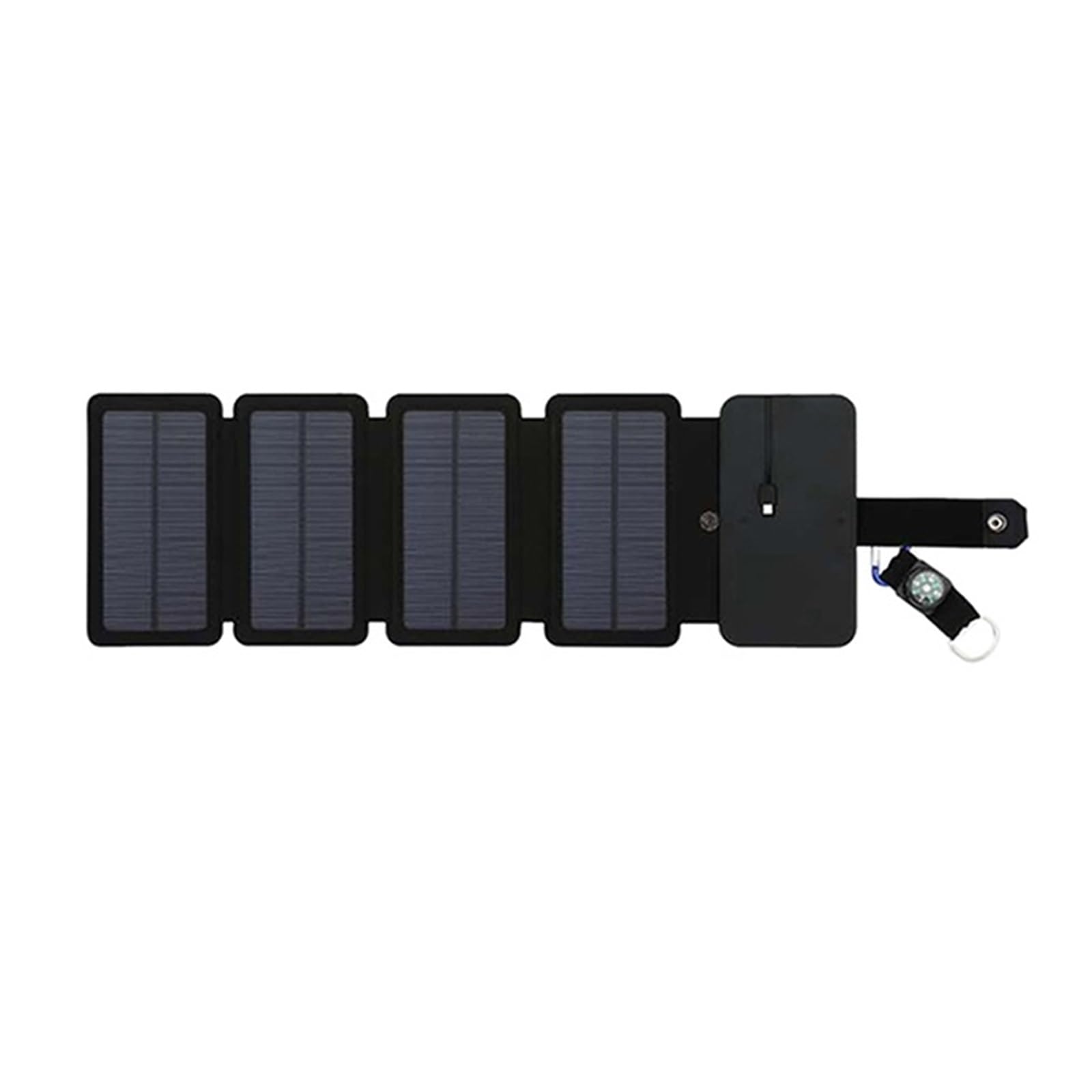 Panel solar portátil plegable 5V USB para teléfono celular 7