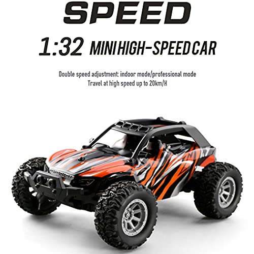Image of RC Vehicle Set Rechargeable 1:32 Unbreakable High Speed Detachable USB Shockproof Remote Control Car RC Car with Light for Boys and Girls