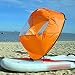 Peosaard Kayak Downwind Sail, Kayak Wind Sail Foldable Kayak Wind Paddle Portable Kayak Downwind Sail with Clear Window for Inflatable Boat Kayak Accessory