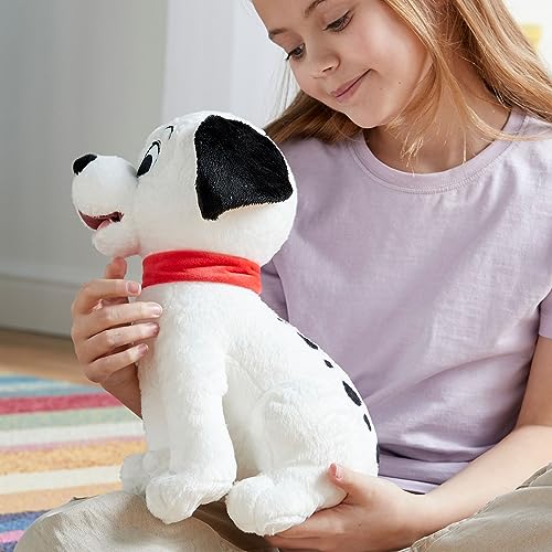 Disney Store Offizieller Lucky Mittelgroßes Kuscheltier, 101 Dalmatiner, 36 cm, Plüschfigur mit Gestickten Details, Geeignet ab Geburt