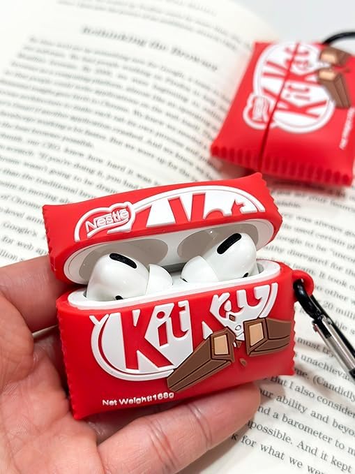 Image of Techmount Cover Compatible with Airpods Pro GEN-2 (2022) Case Cover Silicone Cartoon Character 3D Cover Wtih 360 Protection Airpods Pro 2 Cover Case (NOT for Any Other AIRPODS) (KIT-Katt)