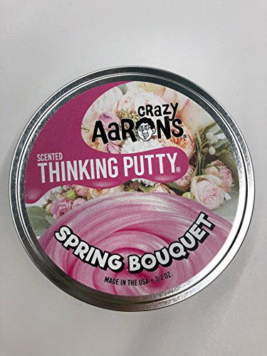 Crazy Aaron's Thinking Putty, 3.2 Ounce, Spring Bouquet - Scented Roses - //coolthings.us
