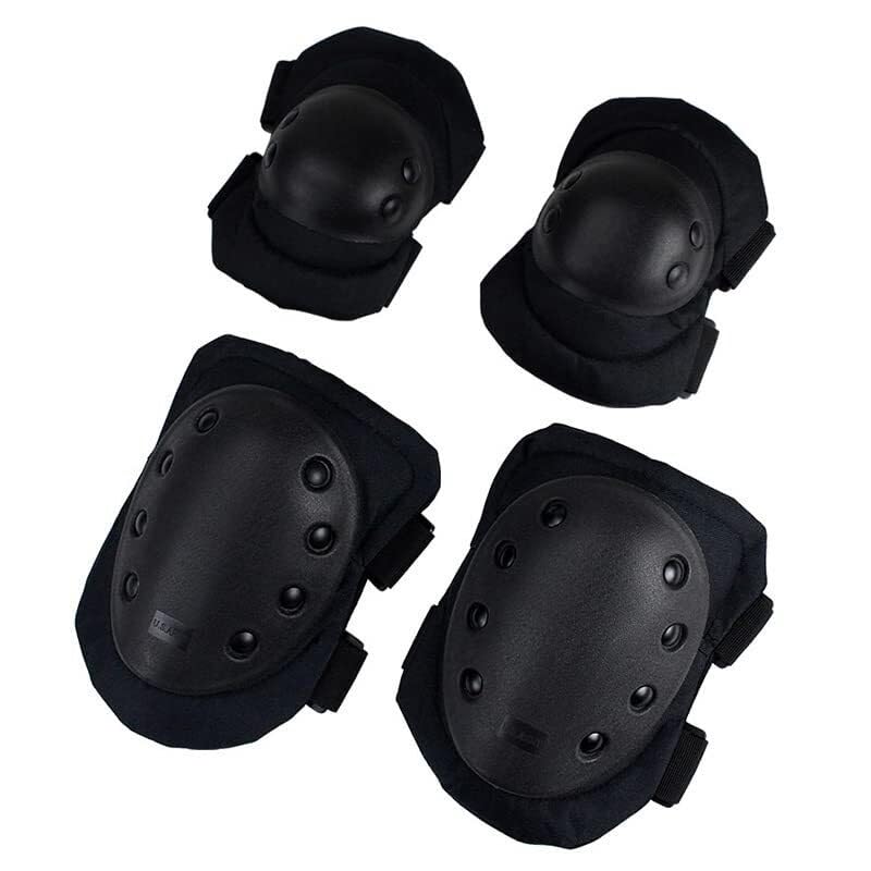 Taktisches Camo-Knie- Und Ellenbogenschoner-Set – Verstellbare Träger, Gepolsterte Schaumstoffpolsterung, For CS, Paintball, Outdoor(13#)