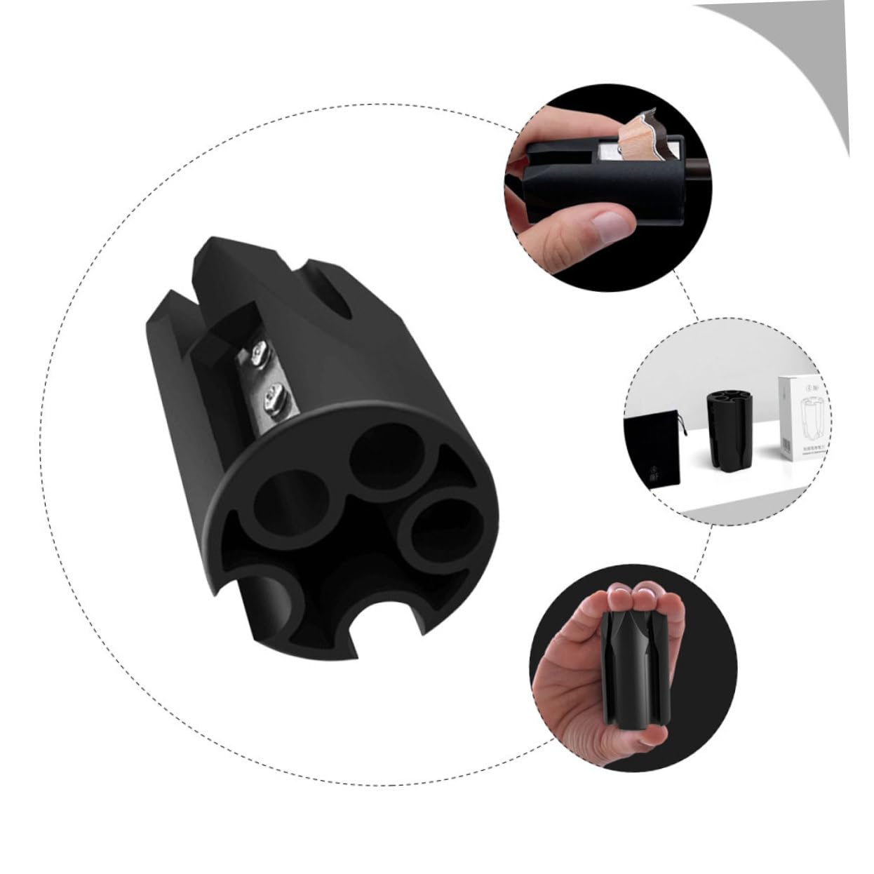 SHERCHPRY Temperamatite Per Sopracciglia 4 Pezzi Temperamatite Per Donne Elegante Piccolo Per Trucco Per Eyeliner Per Trucco