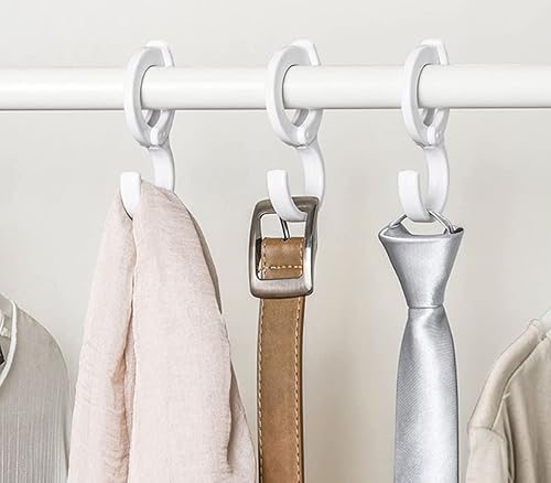 Miniatura 3 de Ganchos para colgar blancos, ganchos multiusos para colgar, borde de mesa, clip de gancho, ganchos para colgar, gancho resistente al viento, para el