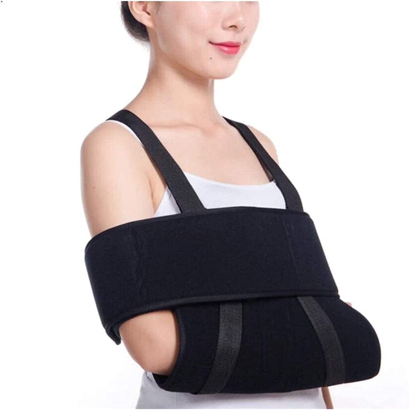 Inmovilizador de Hombro con Cabestrillo para Brazo médico Soporte de Manguito rotador Brace Inmovilizador de Hombro con Cabestrillo para Mujeres y Hombres para Dolor de Hombro, Brazo, Codo,