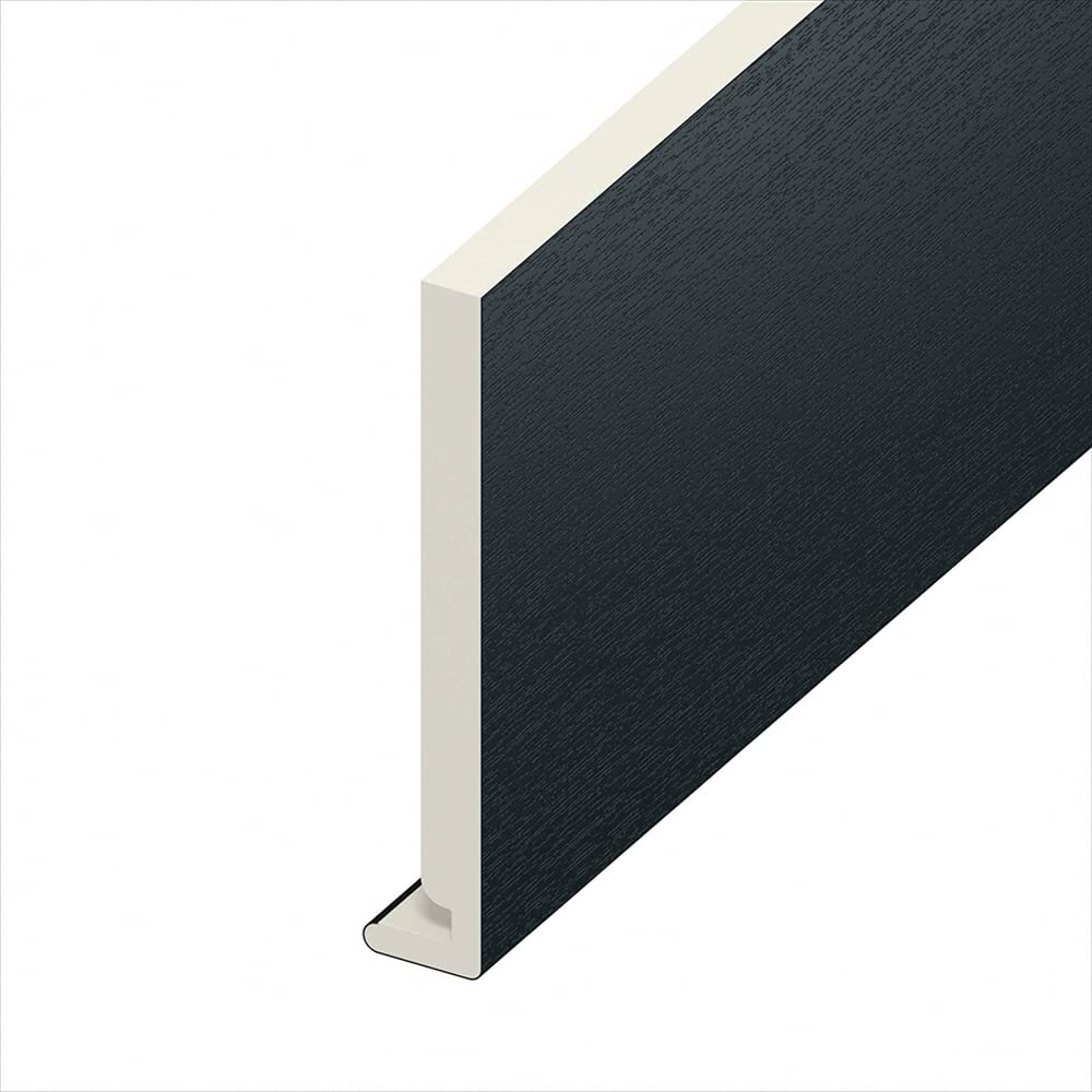 UPVC Anthracite Grey 200mm Replacement Fascia Board 18mm x 5m